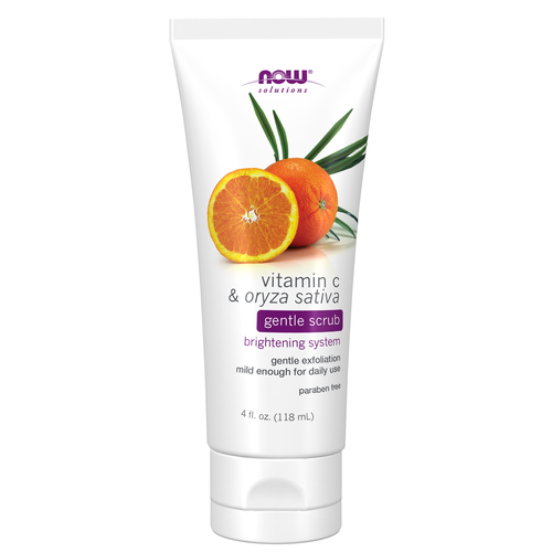 Vitamin C & Oryza Sativa Gentle Scrub 4 oz