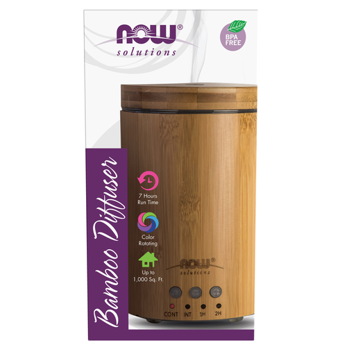 Ultrasonic Real Bamboo Essential Oil Diffuser