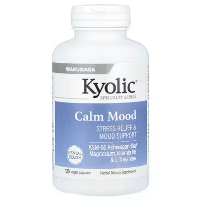 Kyolic Calm Mood 120 Vegan Capsules