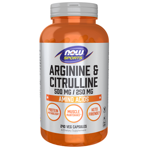Arginine & Citrulline 240 Veg Capsules