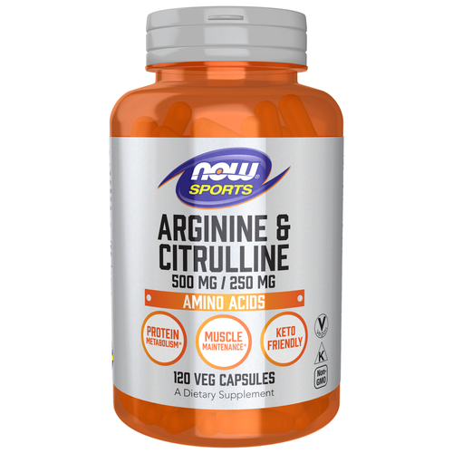 Arginine & Citrulline 120 Veg Capsules
