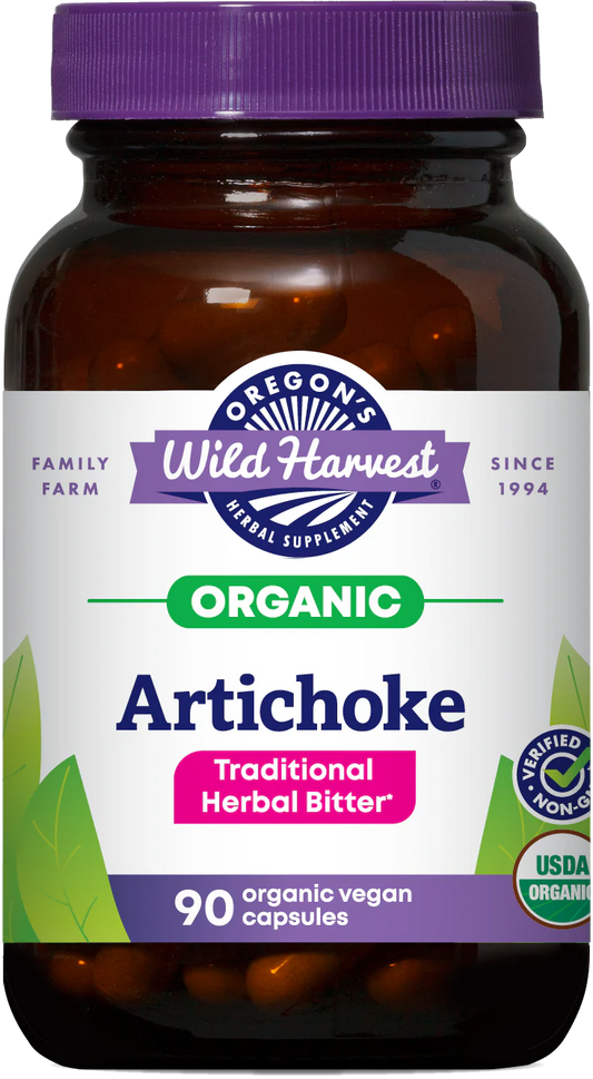Artichoke 90 Organic Vegan Capsules