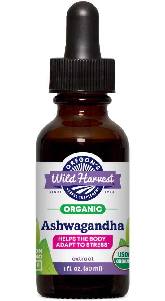 Ashwagandha Organic Extract 1 oz.