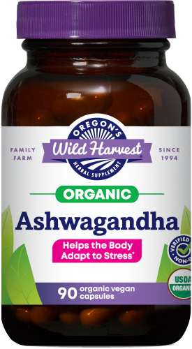 Ashwagandha 90 Organic Vegan Capsules