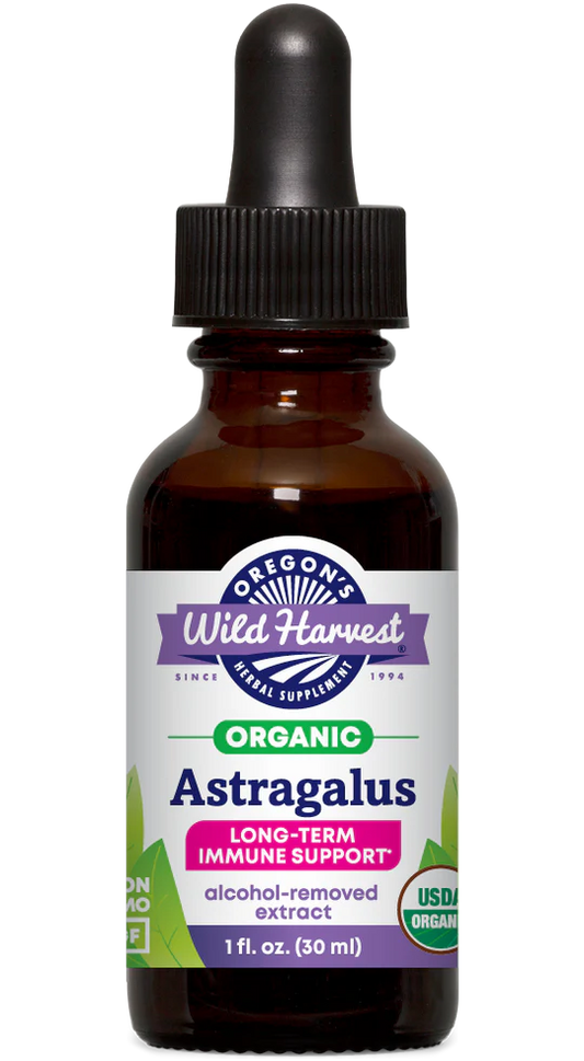 Astragalus Organic Alcohol-Removed 1 oz.