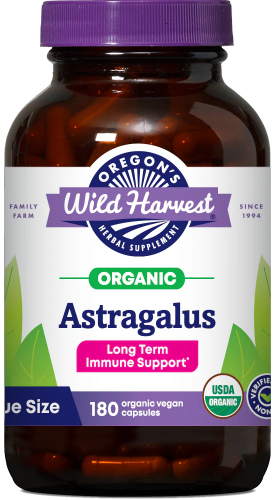 Astragalus 180 Organic Vegan Capsules