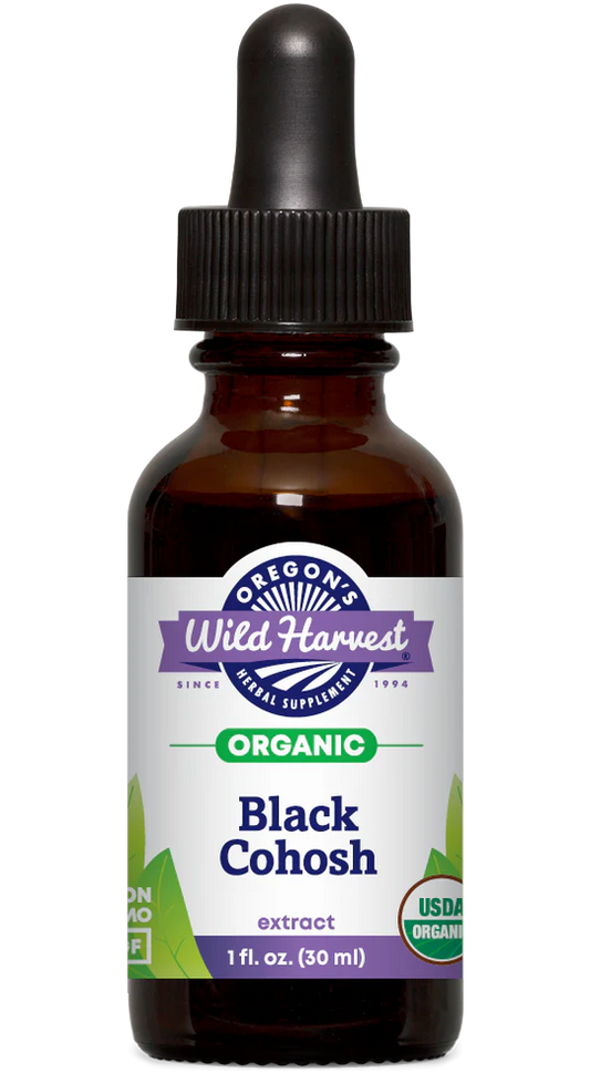Black Cohosh Organic Extract 1 oz.