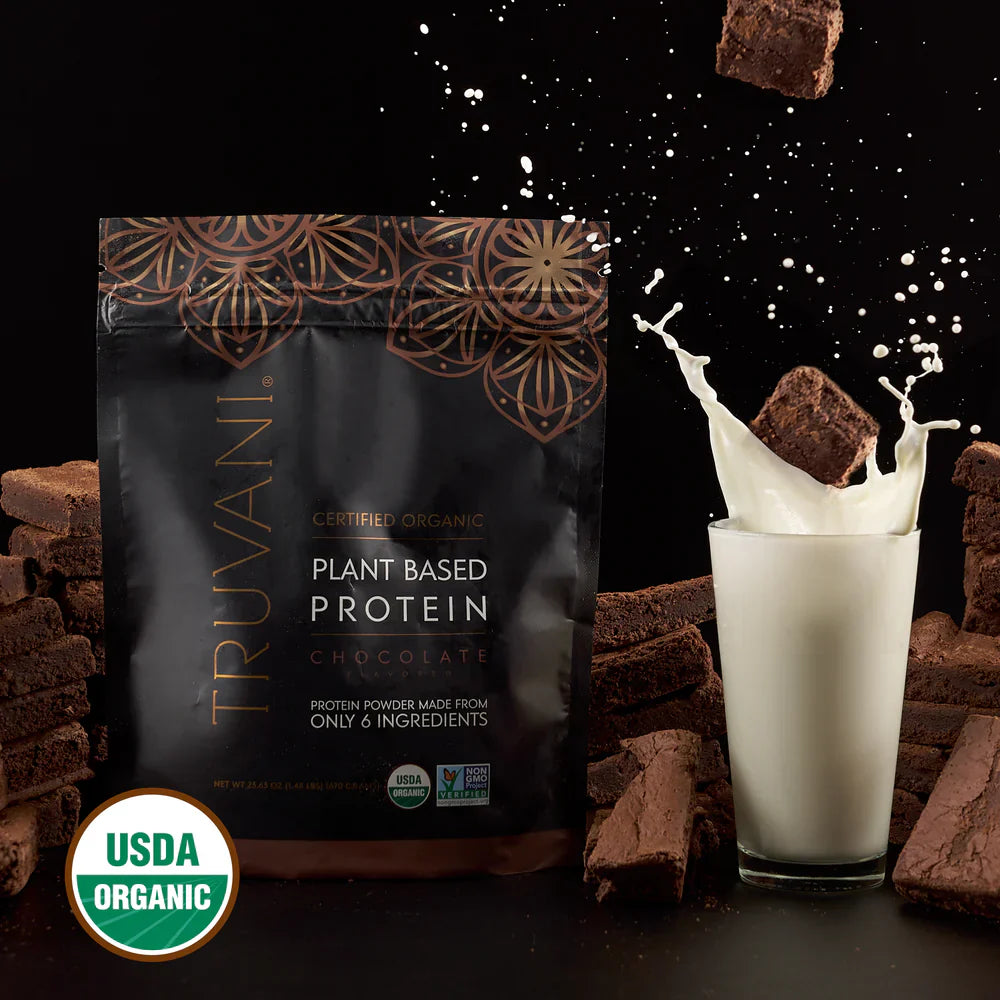 Truvani Chocolate Plant Protein Powder - 20 Servings