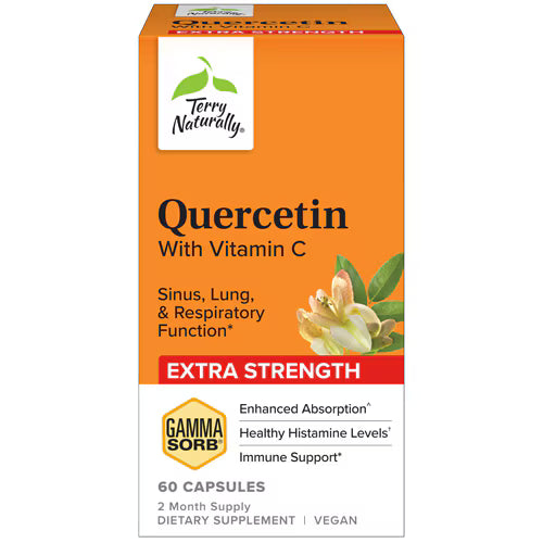 Terry Naturally Quercetin with Vitamin C 60 Capsules