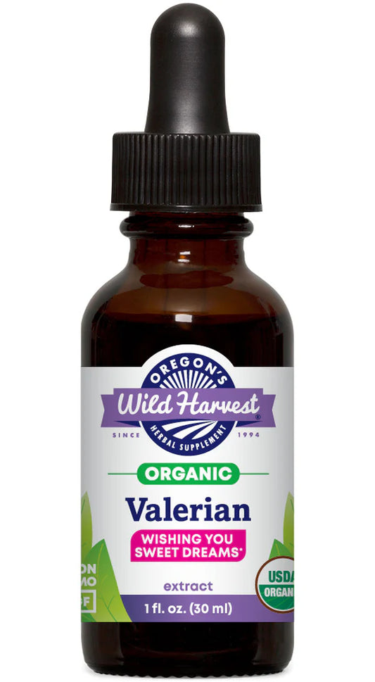 Valerian Organic Extract 1 oz.