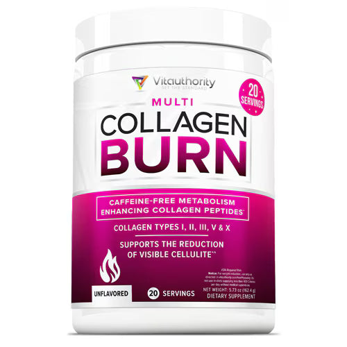 Vitauthority Multi Collagen Burn Unflavored 20 Servings