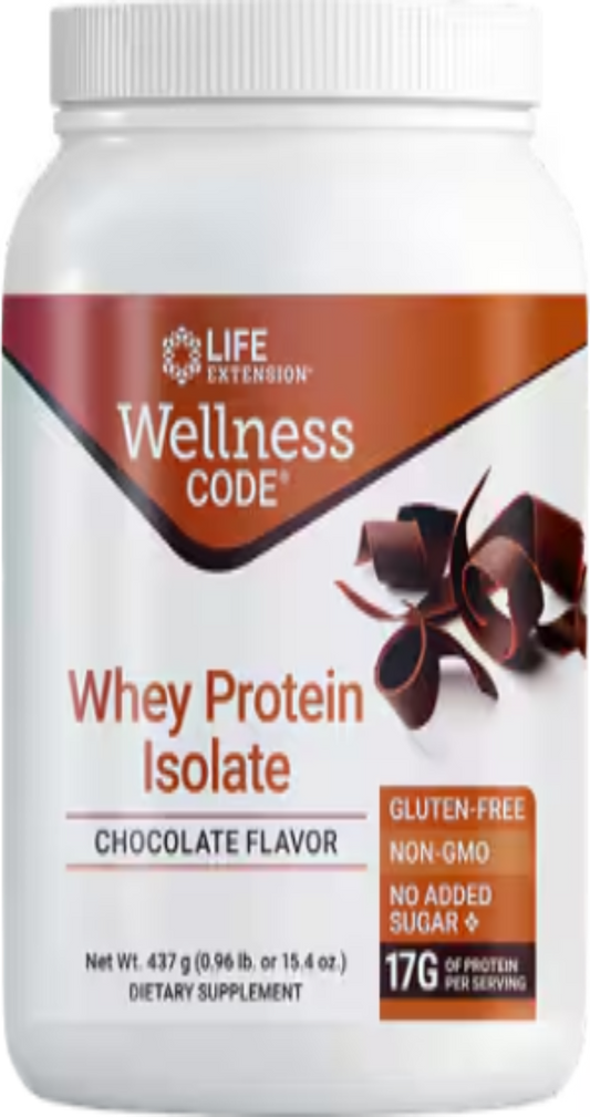 Wellness Code Whey Protein Isolate (Chocolate) 437 Grams