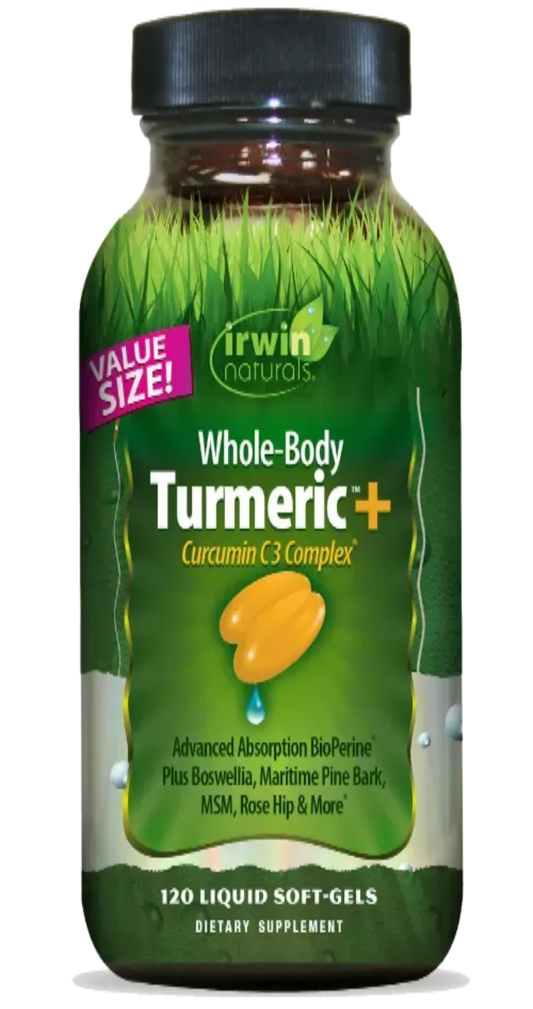 Whole Body Turmeric 120 Value Size 120 Liquid Soft-Gels