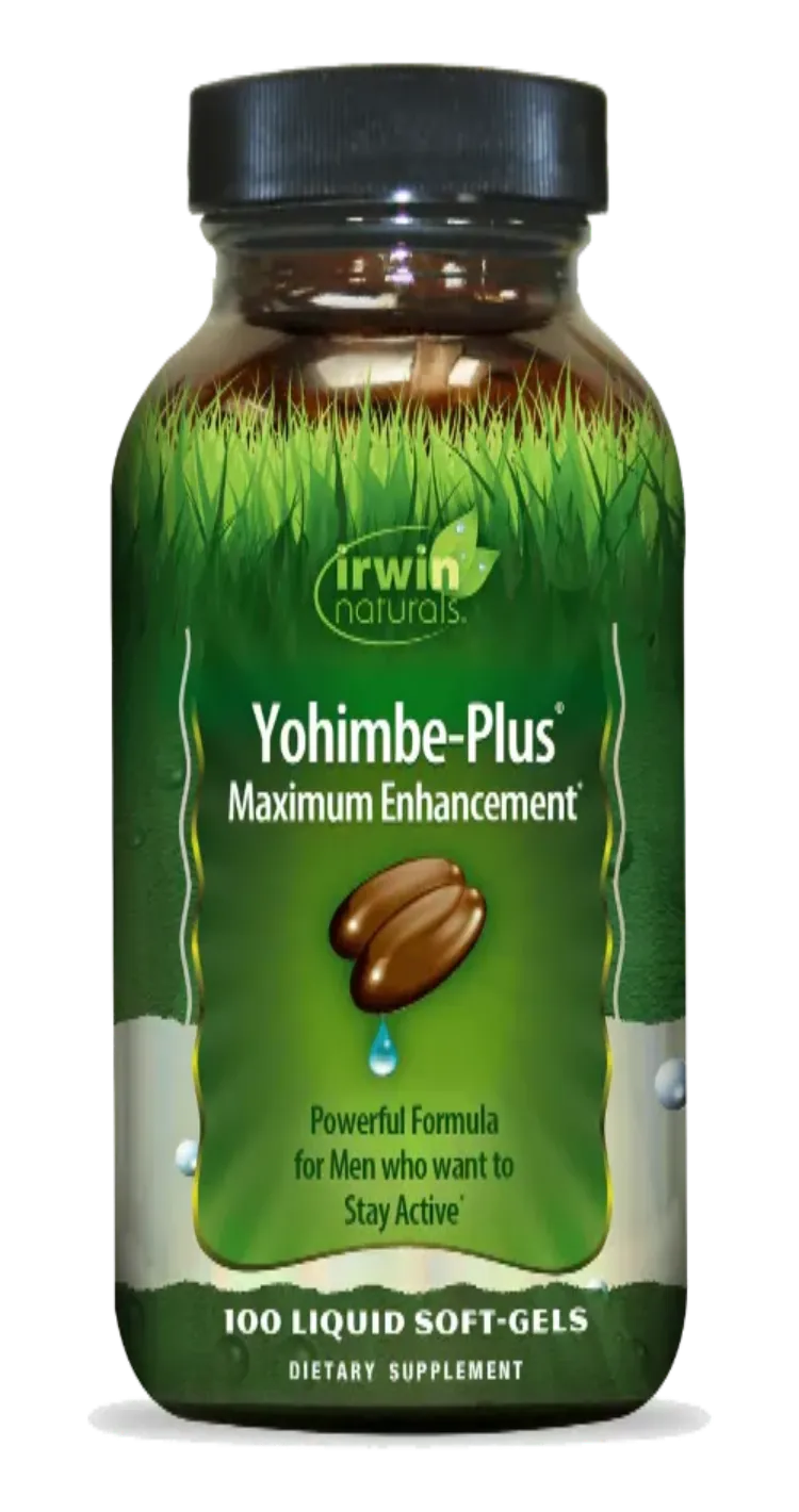 Yohimbe Plus 100 Liquid Soft-Gels Irwin Naturals