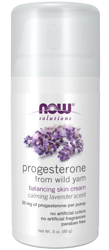 Progesterone from Wild Yam with Lavender Balancing Skin Cream 3 oz
