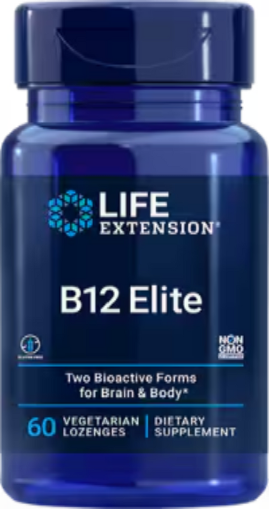 B12 Elite 60 Vegetarian Lozenges