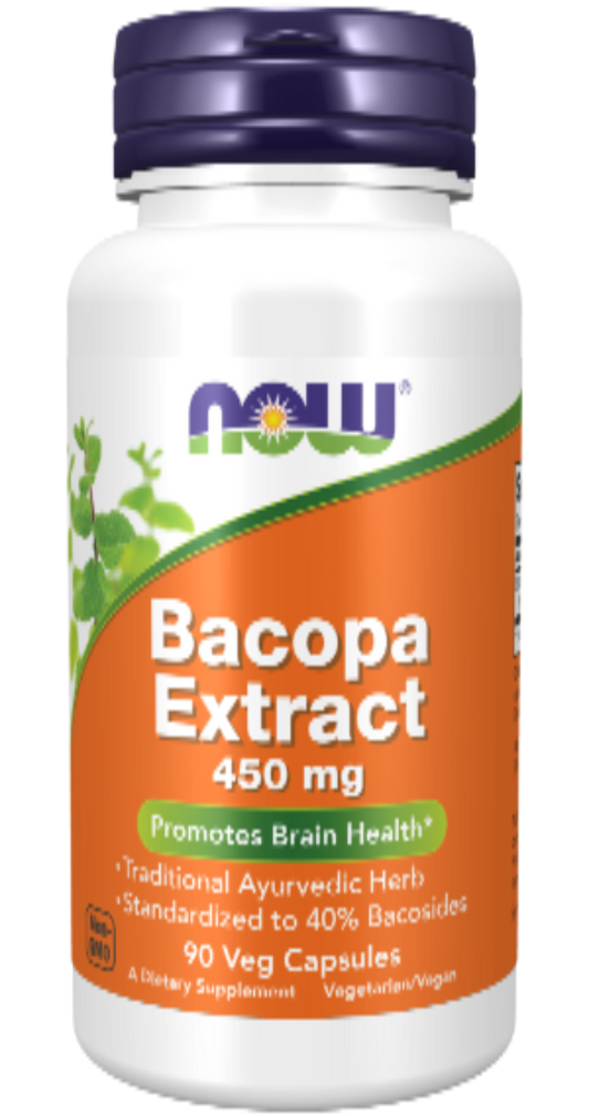 Bacopa Extract 450 mg 90 Veg Capsules