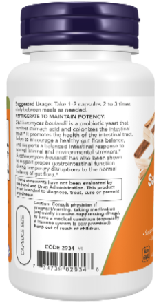 Saccharomyces Boulardii 120 Veg Capsules