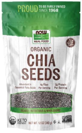 Black Chia Seeds Organic 12 oz