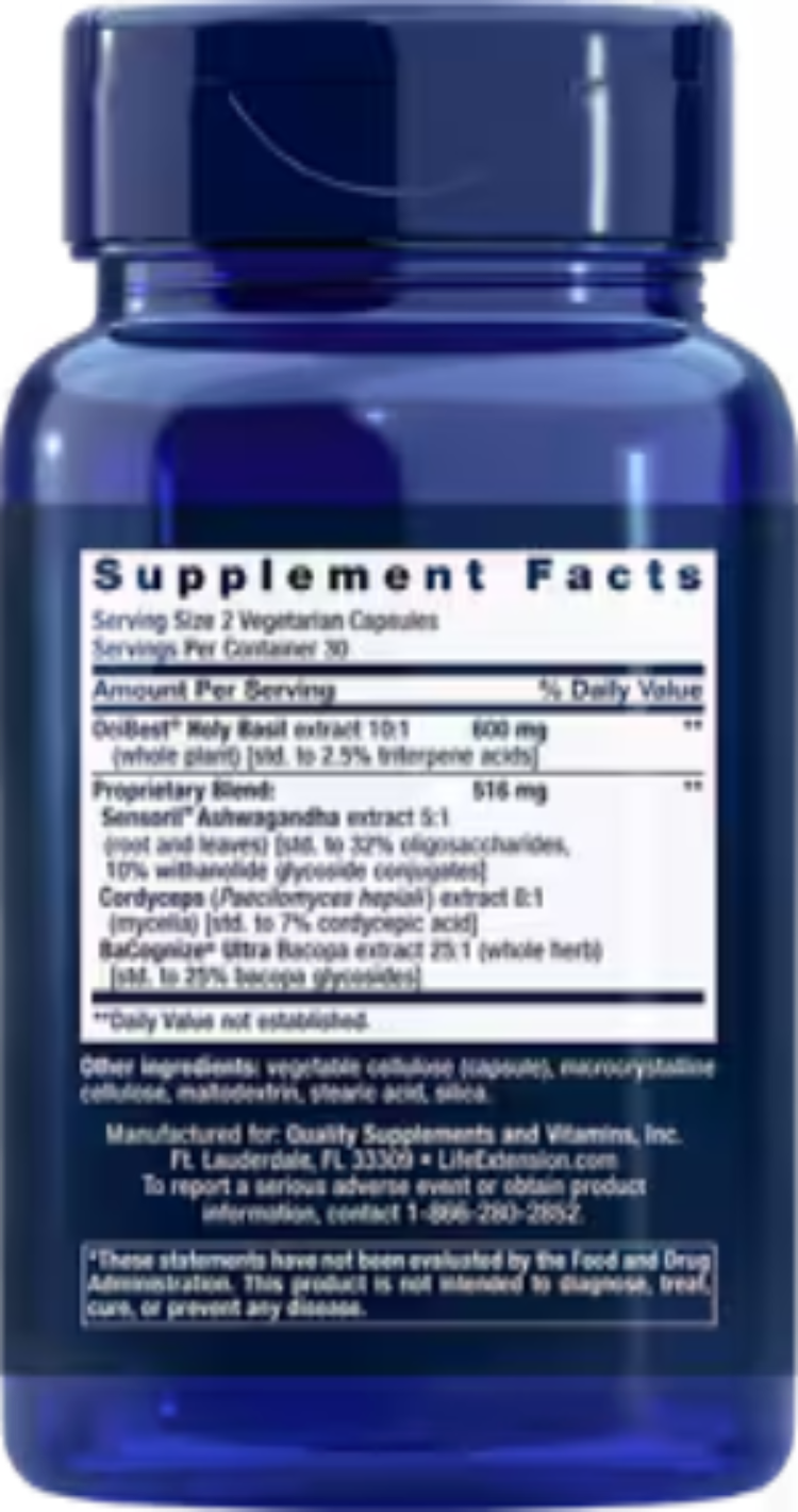 Adrenal Energy Formula 60 Vegetarian Capsules