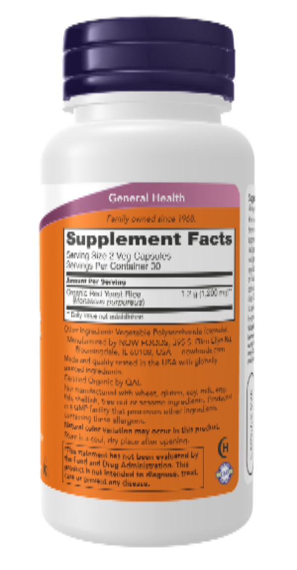 Red Yeast Rice 600 mg 60 Veg Capsules