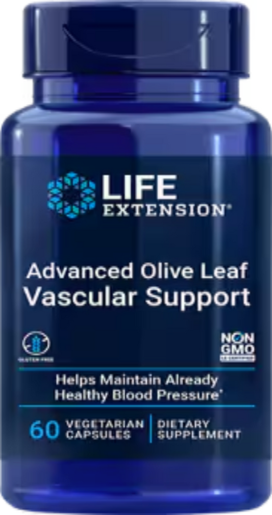 Advanced Olive Leaf Vascular Support 60 Vegetarian Capsules