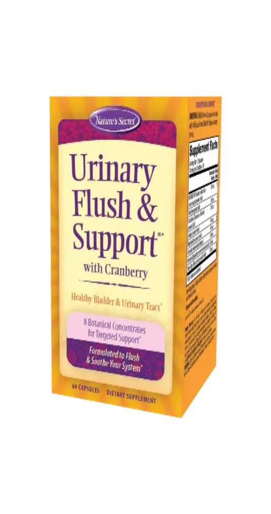 Urinary Flush & Support - Nature's Secret 60 Capsules