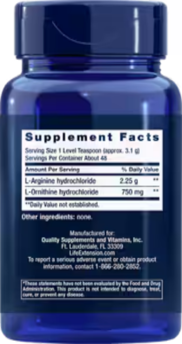 Arginine Ornithine Powder 5.29 oz