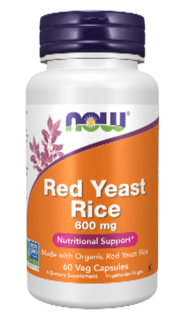 Red Yeast Rice 600 mg 60 Veg Capsules
