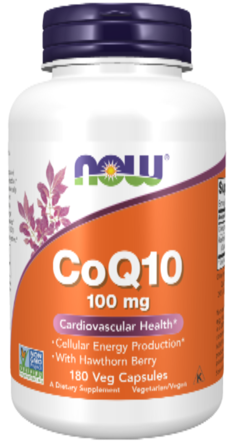 CoQ10 100 mg with Hawthorn Berry 180 Veg Capsules