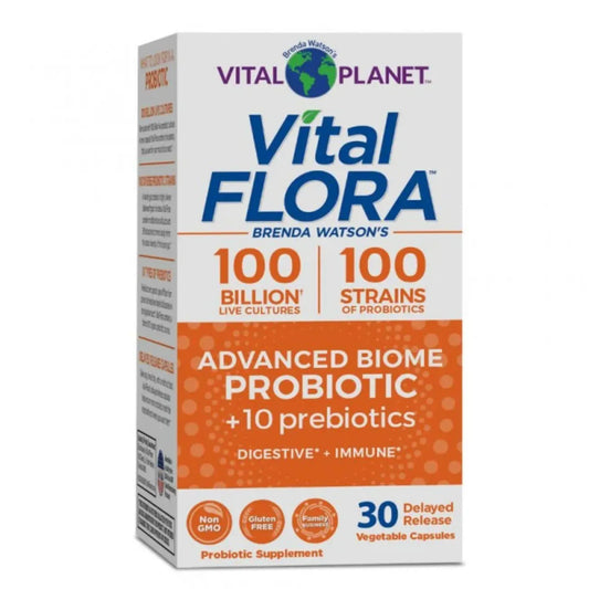Vital Planet  Vital Flora Advanced Biome Probiotic - 30ct
