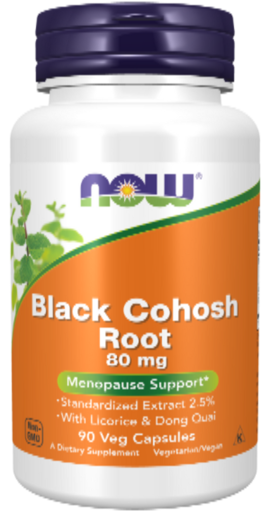 Black Cohosh Root 80 mg 90 Veg Capsules