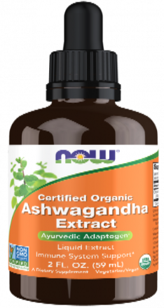 Ashwagandha Extract Liquid Organic 2 oz