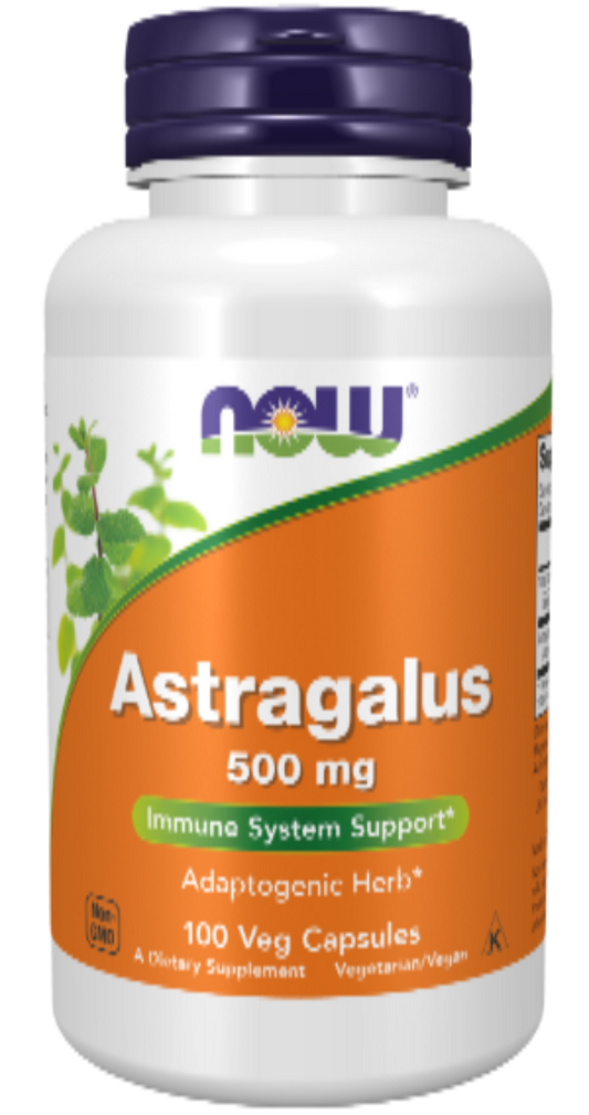 Astragalus 500 mg 100 Veg Capsules