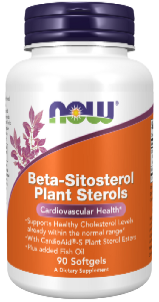 Beta-Sitosterol Plant Sterols 90 Softgels