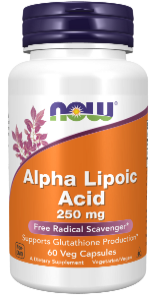 Alpha Lipoic Acid 250 mg 60 Veg Capsules
