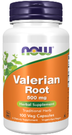 Valerian Root 500 mg 100 Veg Capsules
