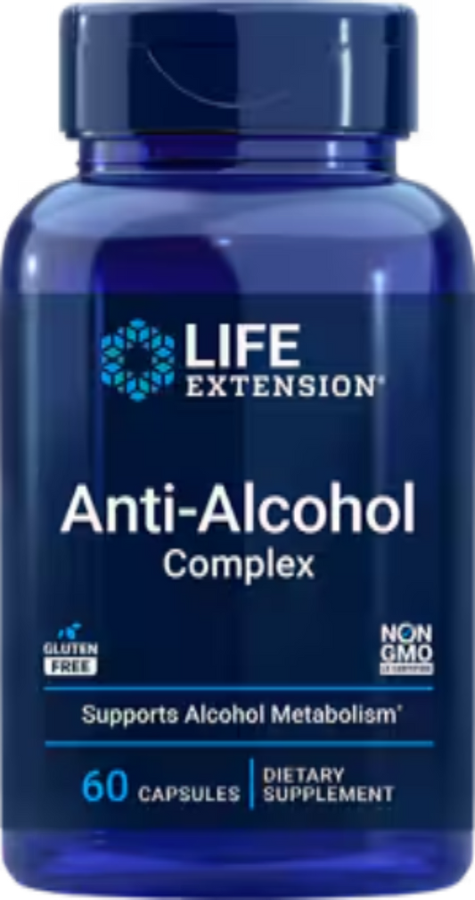 Anti-Alcohol Complex HepatoProtection Complex 60 Capsules