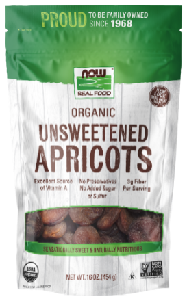 Apricots Unsweetened & Organic 1 Lb