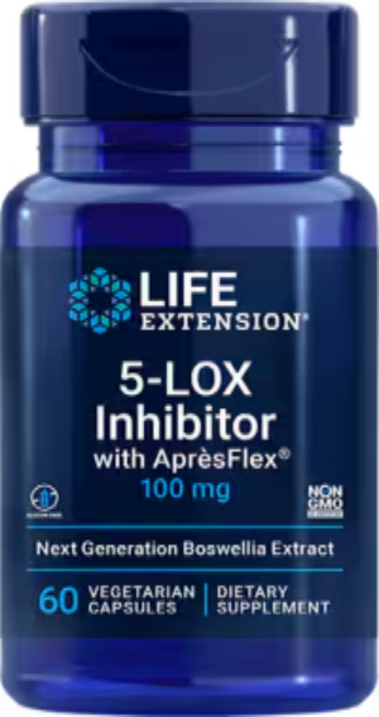 5-LOX Inhibitor with AprèsFlex 100 mg 60 Vegetarian Capsules
