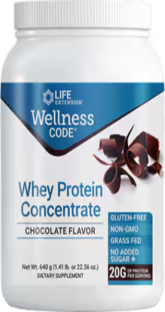 Wellness Code Whey Protein Concentrate (Chocolate) 640 Grams