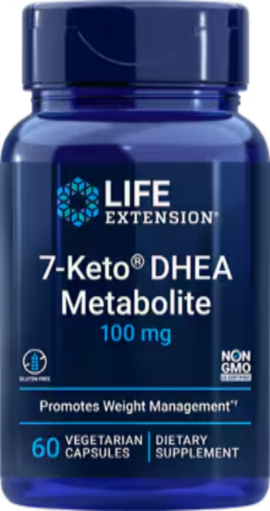 7-Keto DHEA Metabolite 100 Mg 60 Vegetarian Capsules