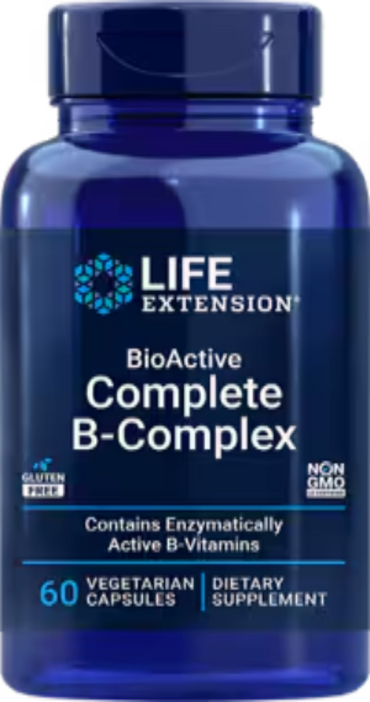 BioActive Complete B-Complex 60 Vegetarian Capsules