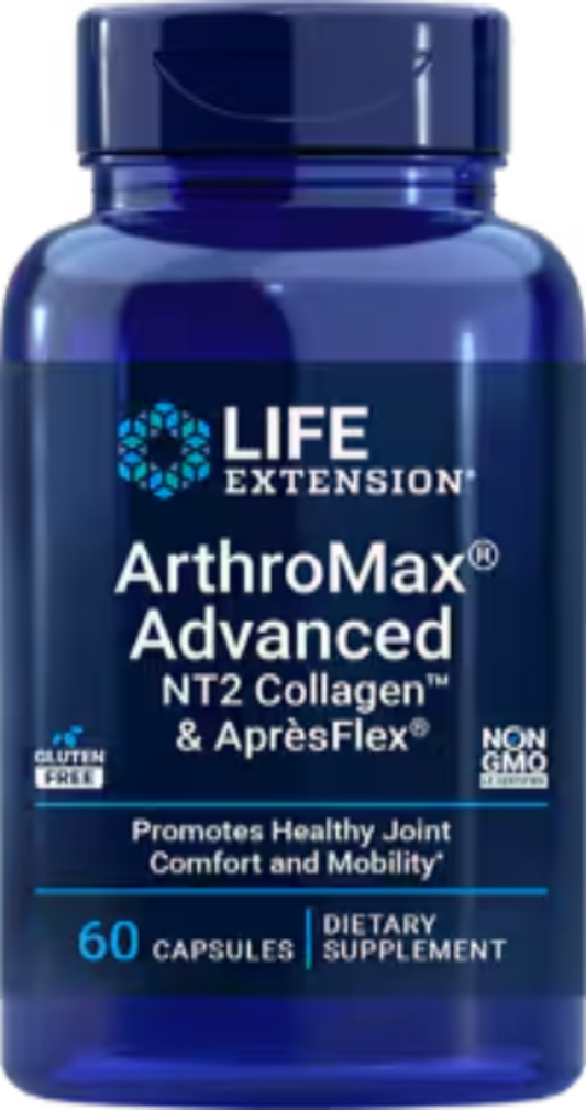 ArthroMax Advanced with NT2 Collagen & AprèsFlex 60 Capsules