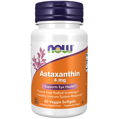 Astaxanthin 4 mg Veggie 60 Softgels