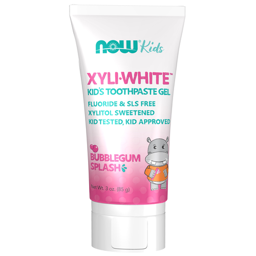 XyliWhite Bubblegum Splash Toothpaste Gel for Kids 3 oz Tube