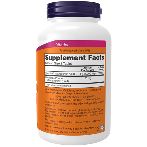 Vitamin C-1000 Sustained Release 250 Tablets