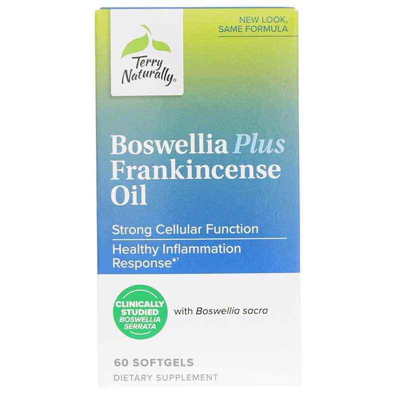 Terry Naturally Boswellia plus Frankincense Oil 60 Softgels