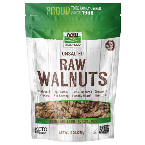 Walnuts Raw & Unsalted 12 oz