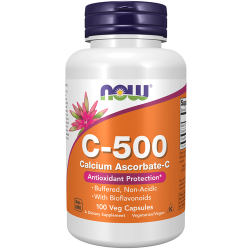 Vitamin C-500 Calcium Ascorbate-C 100 Veg Capsules
